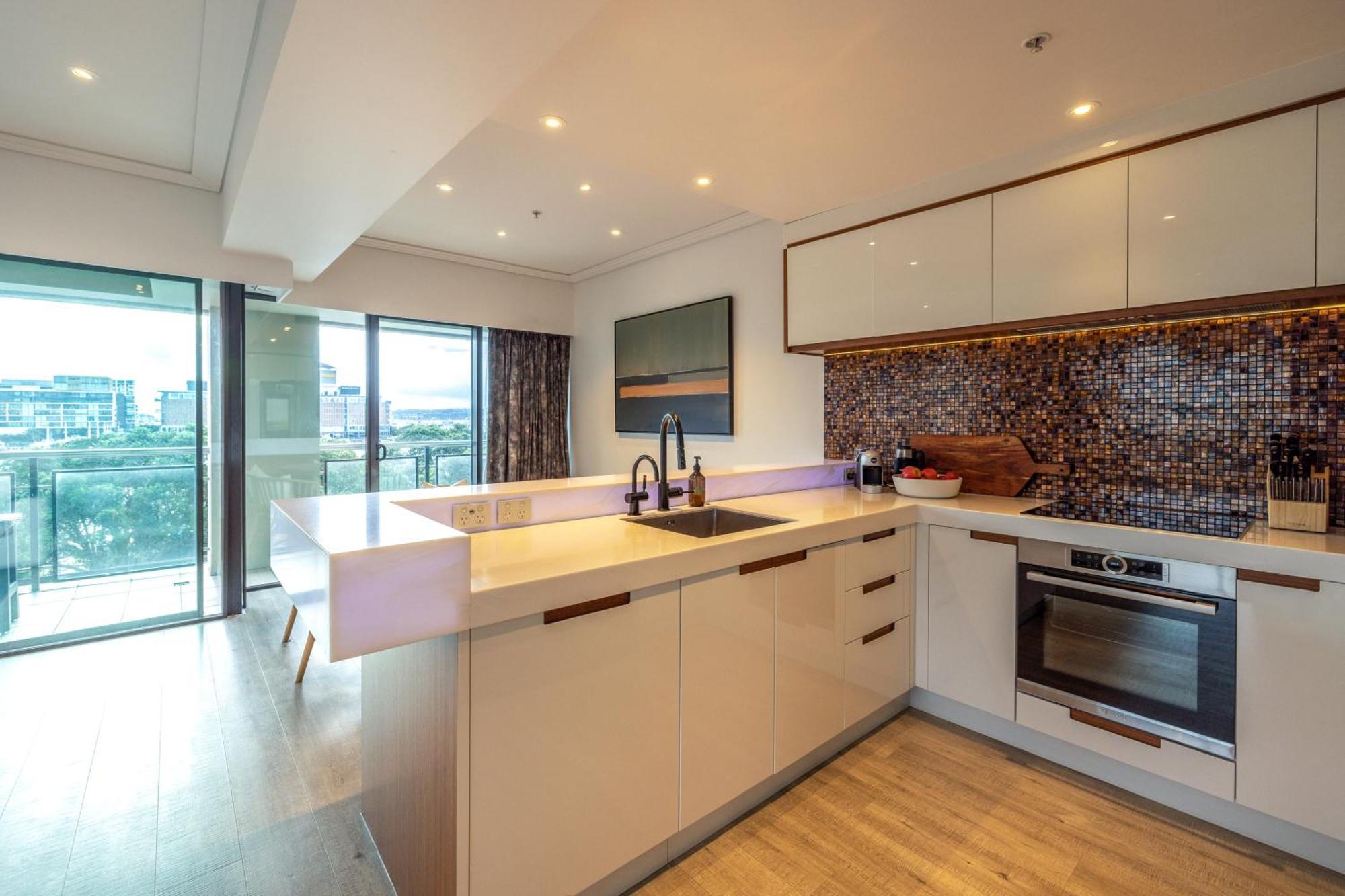 The Quays - Auckland Viaduct Apartment Exterior foto